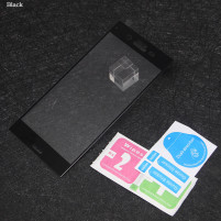 Скрийн протектор от закалено стъкло за 3D FULL SCREEN за Sony Xperia XZ1 F8341 / F8342 с черен кант
